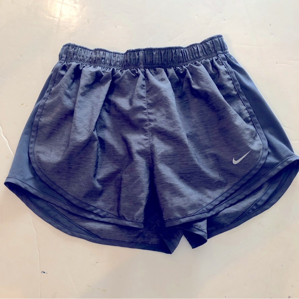 NIKE Purple/Gray Running SHORTS M